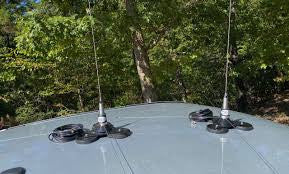 HOUND RECOVERY- XTENDA Range GPS Triple Mag Antenna with Spring
