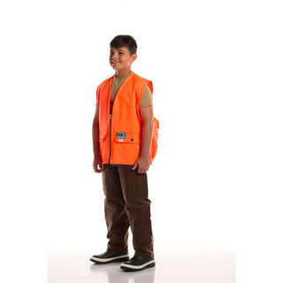 DAN'S KID'S BLAZE ORANGE VEST